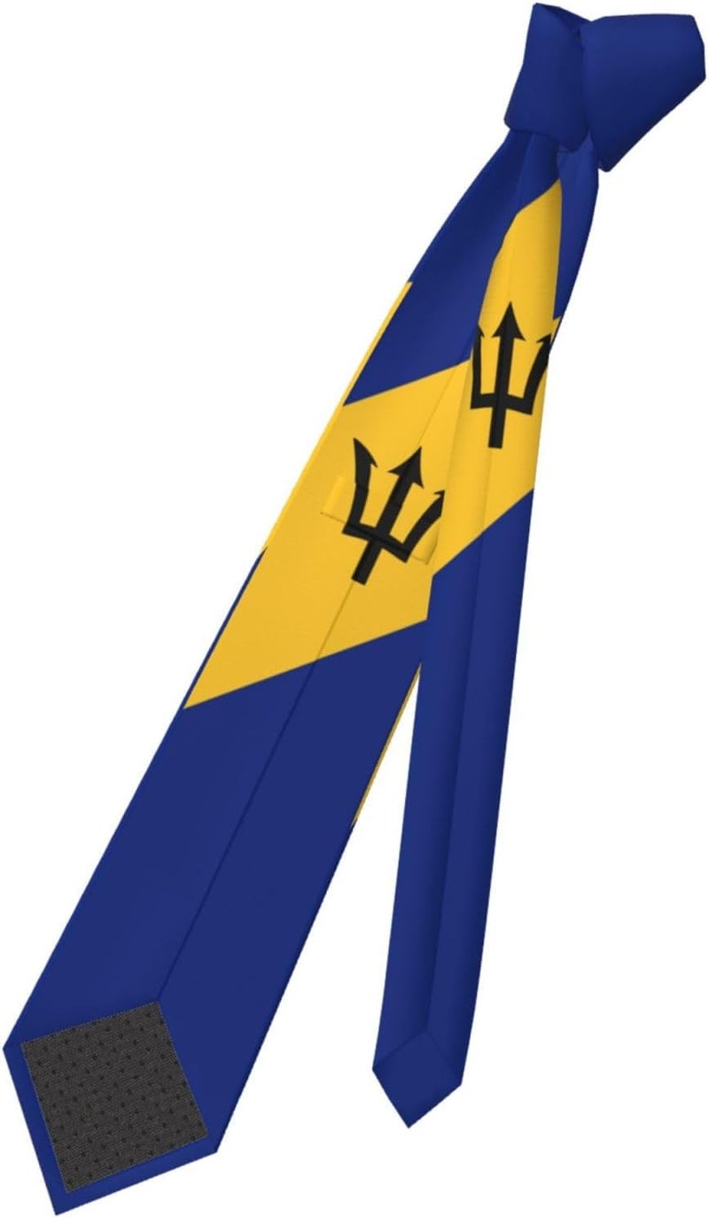 AKMCBSH National Flags Tie Comfortable Soft Novelty Necktie Unisex for Weddings Party Birthday Gift - Image 4